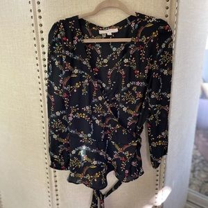 LOFT Wrap Blouse